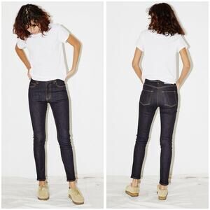 6397 Jeans Dark Wash High Jean Size 26 High Waisted Slim Fit Skinny New Rise